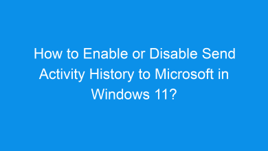 how to enable or disable send activity history to microsoft in windows 11 1417