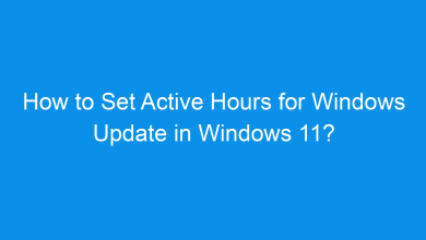 how to set active hours for windows update in windows 11 1384