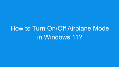 how to turn on off airplane mode in windows 11 2218